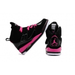 Wholesale Cheap Air Jordan 4.5 Retro Womens Girls Shoes black/pink