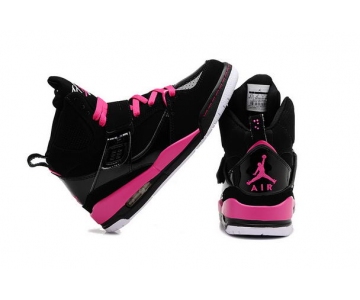 Wholesale Cheap Air Jordan 4.5 Retro Womens Girls Shoes black/pink