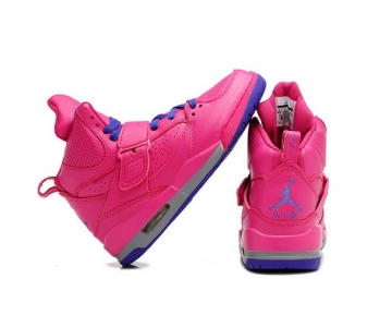 Wholesale Cheap Air Jordan 4.5 Retro Womens Girls Shoes pink/blue