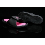 Wholesale Cheap Womens Jordan Hydro 6 Sandals Shoes Black Pink