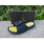 Wholesale Cheap Women's Jordan Hydro 6 sandals Shoes Black/green
