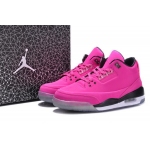 Wholesale Cheap Womens Jordan 3LAB5 GS Shoes Pink/black-white