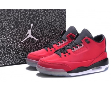 Wholesale Cheap Womens Jordan 3LAB5 GS Shoes Red/black