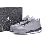 Wholesale Cheap Womens Jordan 3LAB5 GS Shoes silver/black