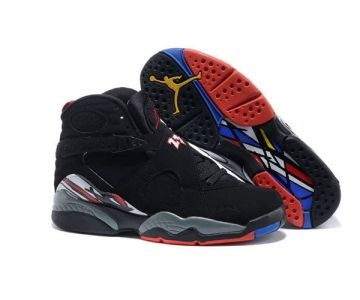 Wholesale Cheap Womens Air Jordan 8 Playoffs 2013 release Black/Red-White-Blue