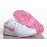 Wholesale Cheap Womens Air Jordan 1 Retro Shoes Pink/white