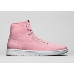 Wholesale Cheap Women's Jordan 1 Retro Shoes Pink/White