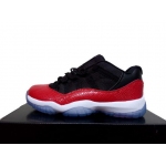 Wholesale Cheap Air Jordan 11 For Womens Shoes Fashion red/black