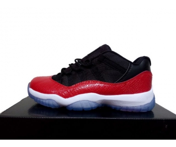 Wholesale Cheap Air Jordan 11 For Womens Shoes Fashion red/black