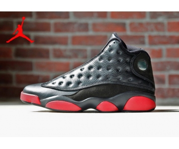 Wholesale Cheap WMNS Air Jordan 13 dirty bred Shoes Black/red