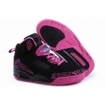 Wholesale Cheap Womens Jordan 3.5 Spizike Shoes Black/Purple