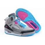 Wholesale Cheap Womens Jordan 3.5 Spizike Shoes Light gray/Blue/Pink