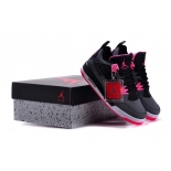 Wholesale Cheap Air Jordan 4 GS HYPER PINK Shoes Black/pink-white