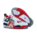 Wholesale Cheap Air Jordan 4 Womens Shoes Colombia/white-blue