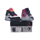 Wholesale Cheap Air Jordan 7Lab4 For Womens Shoes Black/Gray-red