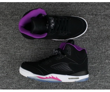 Wholesale Cheap Womens Air Jordan 5 GS Deadly Pink Black/Pink-White