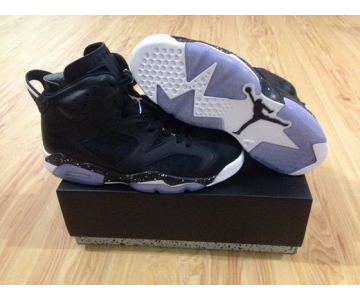 Wholesale Cheap Womens Jordan 6 GS Retro Oreo Shoes Black/white