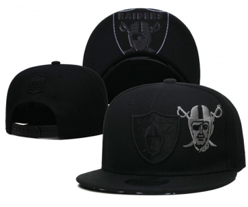 Las Vegas Raiders Stitched Snapback Hats 088