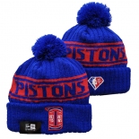 Detroit Pistons Knit Hats 004