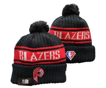 Portland Trail Blazers Knit Hats 007