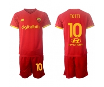 Men Roma Soccer #10 Jerseys