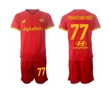 Men Roma Soccer #77 Jerseys