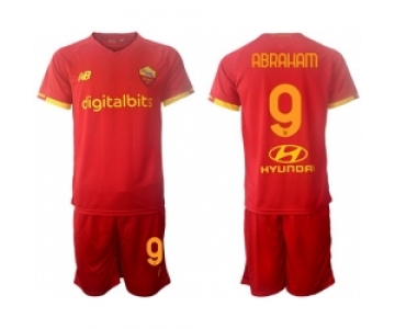 Men Roma Soccer #9 Jerseys
