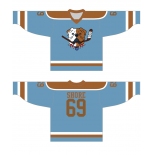 Shore 69 Blue Sudbury Bulldogs Hockey Jersey