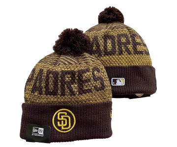 San Diego Padres Knit Hats 0011