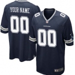 Kids' Nike Dallas Cowboys Customized Blue Limited Jersey