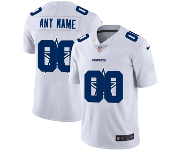 Nike Dallas Cowboys Customized White Team Big Logo Vapor Untouchable Limited Jersey