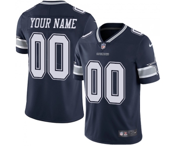 Youth Nike Dallas Cowboys Alternate Navy Blue Customized Vapor Untouchable Limited NFL Jersey