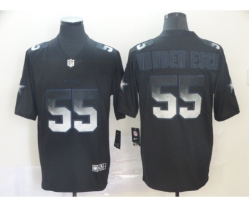 Nike Cowboys 55 Leighton Vander Esch Black Arch Smoke Vapor Untouchable Limited Jersey