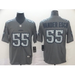 Nike Cowboys 55 Leighton Vander Esch Gray Camo Vapor Untouchable Limited Jersey