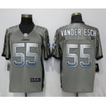 Nike Dallas Cowboys #55 Leighton Vander Esch Gray Drift Fashion Elite Jersey