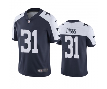 Men's Dallas Cowboys #31 Trevon Diggs Navy 2020 NFL Draft Alternate Vapor Limited Jersey