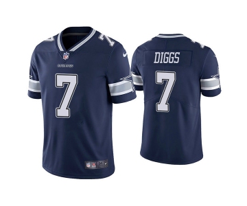 Youth Dallas Cowboys #7 Trevon Diggs Navy Vapor Untouchable Limited Stitched Jersey