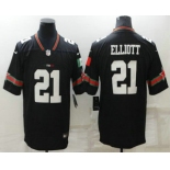 Men's Dallas Cowboys #21 Ezekiel Elliott Black Mexico 2021 Vapor Untouchable Stitched Nike Limited Jersey