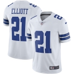 Men's Womens Youth Kids Dallas Cowboys #21 Ezekiel Elliott White Stitched NFL Vapor Untouchable Limited Jersey