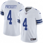 Men's Womens Youth Kids Dallas Cowboys #4 Dak Prescott White Stitched NFL Vapor Untouchable Limited Jersey