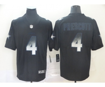 Nike Cowboys 4 Dak Prescott Black Arch Smoke Vapor Untouchable Limited Jersey