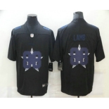 Men's Dallas Cowboys #88 CeeDee Lamb Black 2020 Shadow Logo Vapor Untouchable Stitched NFL Nike Limited Jersey
