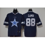 Men's Dallas Cowboys #88 CeeDee Lamb Navy Blue 2020 Big Logo Vapor Untouchable Stitched NFL Nike Fashion Limited Jersey