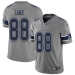 Men's Womens Youth Kids Dallas Cowboys #88 CeeDee Lamb Gray Stitched NFL Limited Inverted Legend Jersey
