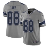 Men's Womens Youth Kids Dallas Cowboys #88 CeeDee Lamb Gray Stitched NFL Limited Inverted Legend Jersey