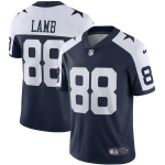 Men's Womens Youth Kids Dallas Cowboys #88 CeeDee Lamb Navy Blue Thanksgiving Stitched NFL Vapor Untouchable Limited Throwback Jersey