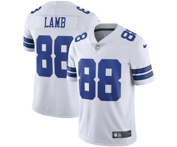 Men's Womens Youth Kids Dallas Cowboys #88 CeeDee Lamb White Stitched NFL Vapor Untouchable Limited Jersey