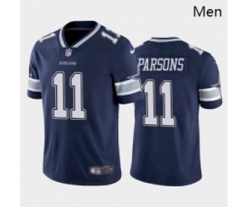 Big Size Men Dallas Cowboys #11 Micah Parsons Blue 2021 Draft Jersey