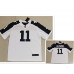 Men's Dallas Cowboys #11 Micah Parsons White Thanksgiving Vapor Untouchable Stitched NFL Nike Limited Jersey