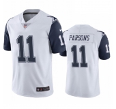 Men's Womens Youth Kids Dallas Cowboys #11 Micah Parsons White Stitched NFL Limited Rush Jersey